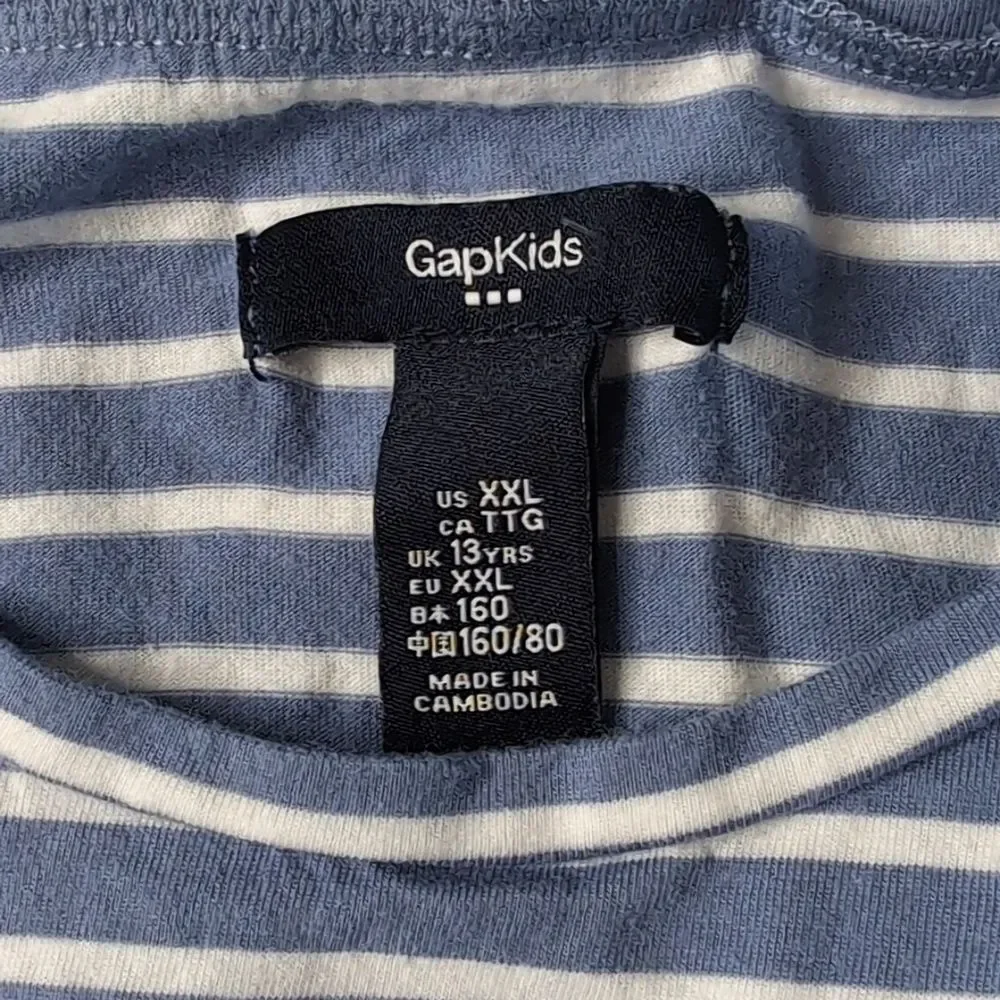 GAP kids dress striped nautical cotton size XXL